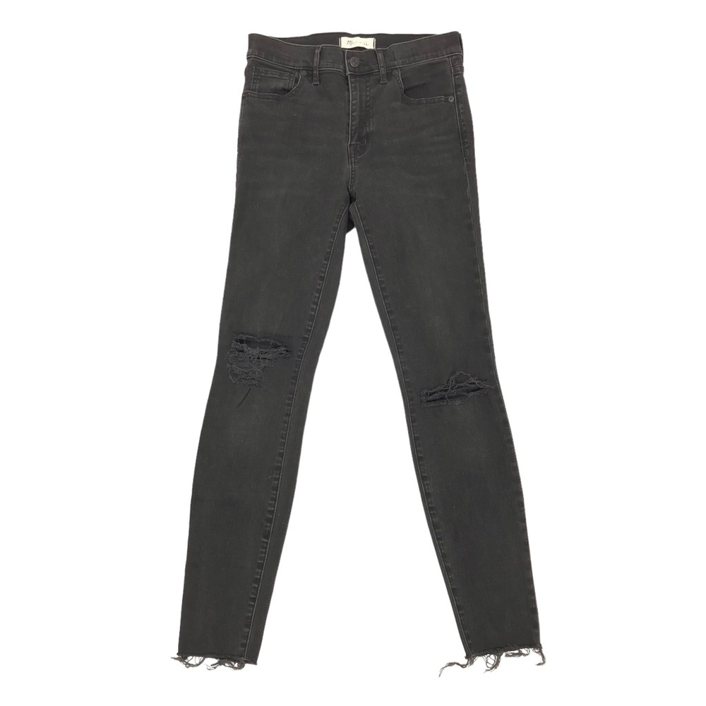 Madewell 9" High Riser Skinny Skinny Jean Distress Stretch Women's Size 27X27.5